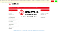 Desktop Screenshot of if-metall.se